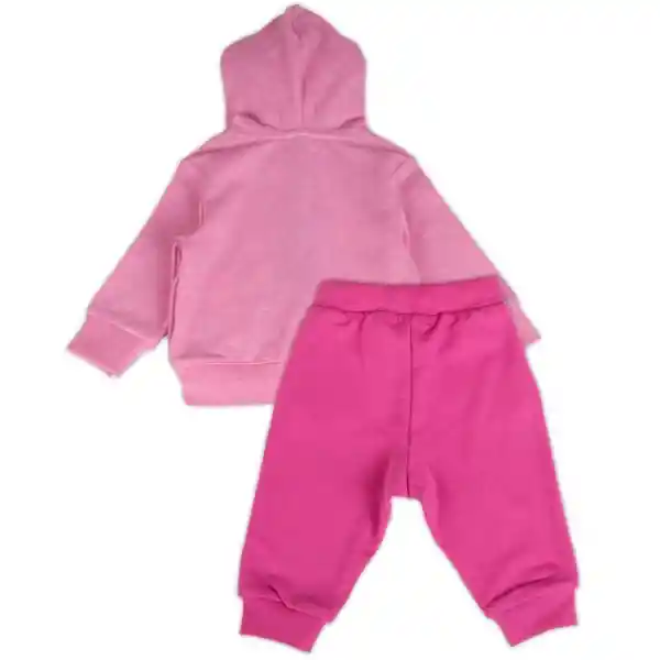 Conjunto Buzo Bebe Niña Rosado Pillin 4 a