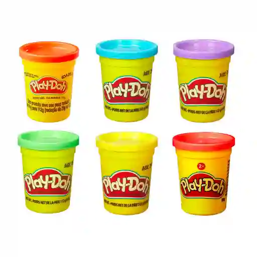 Play-Doh Masa Flexible Basica One de Colores (438667)