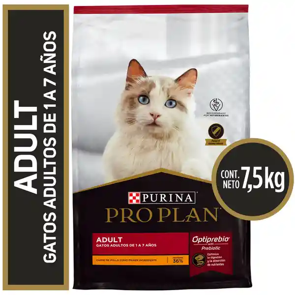 Pro Plan Alimento Para Gatos Adultos Con Optiprebio