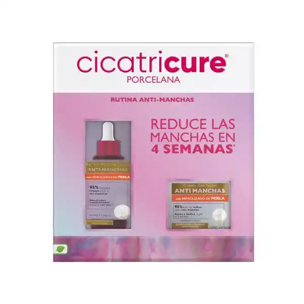 Cicatricure Kit Sérum Porcelana + Crema