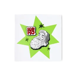 Tarjeta ho ho ho Con Pin