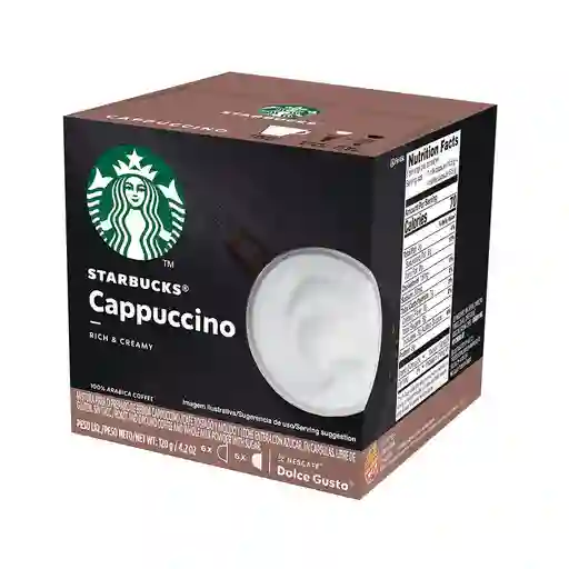 Starbucks Nescafe Dolce Gusto Cappuccino en Cápsulas