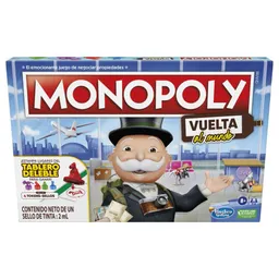 Monopoly Juego de Mesa Vuelta Al Mundo