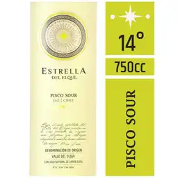 Estrella Del Elqui Pisco Sour 14°