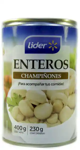 Champiñón Entero Líder