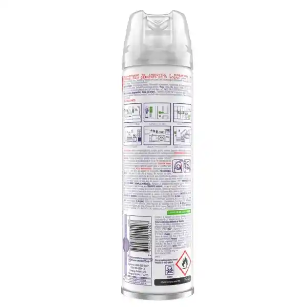 Desinfectante de Ambientes y Elimina Olores Lysoform Frutal en Aerosol 360ml