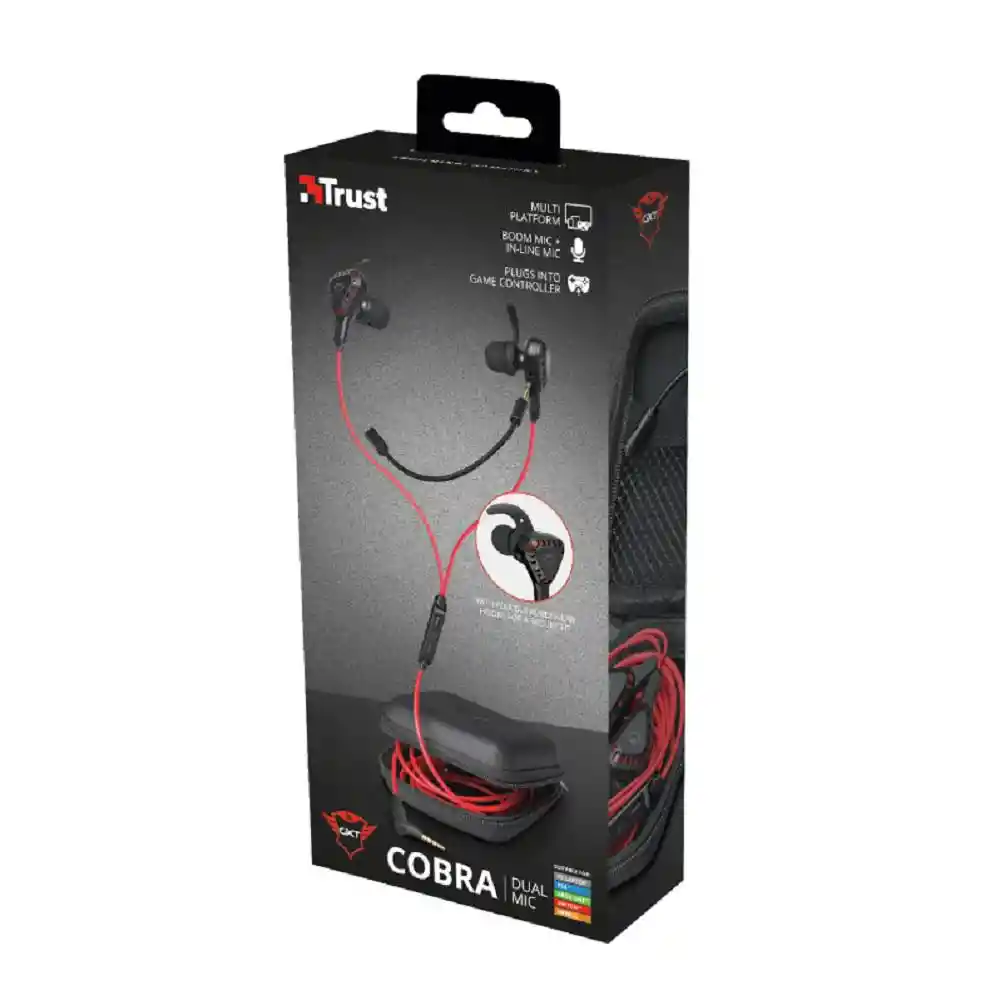 Auriculares Cobra Gxt 408 Trust