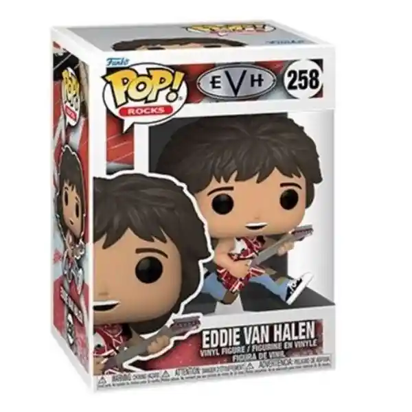 Funko Figura de Colección Pop! Eddie Van Halen With Guitar 258