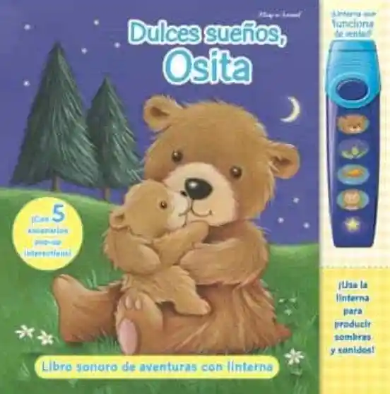 Dulces Sueños Osita. Libro Con Linterna