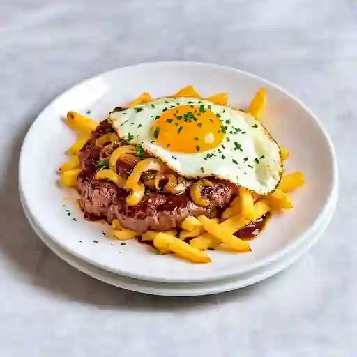 Bistec A Lo Pobre