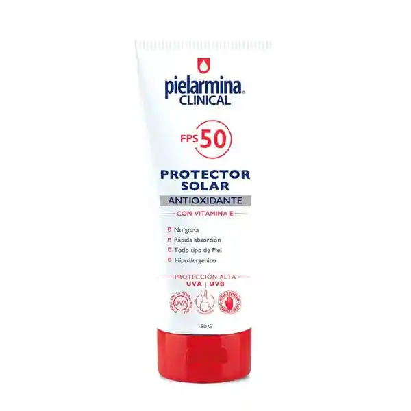 Protector Solar Adulto Antioxidante Vitamina E Fps50