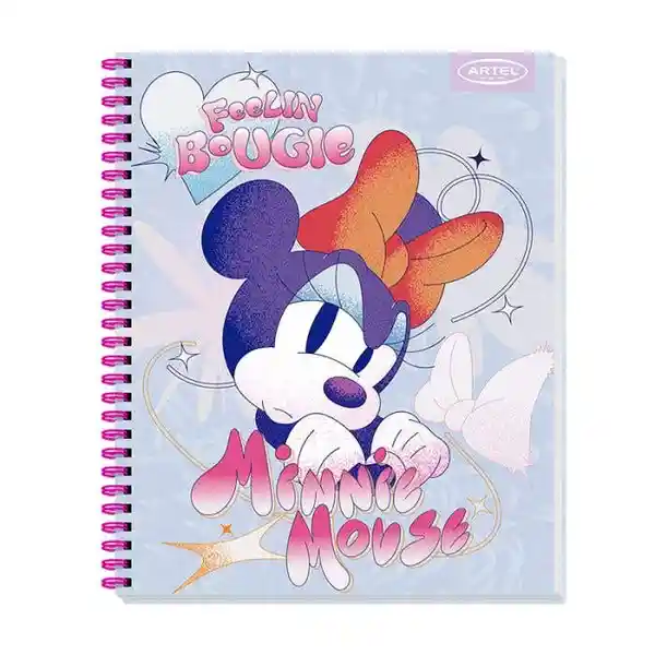 Artel Cuaderno Universitario 100 Hojas Minnie Bow 7 mm