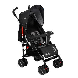 Bebeglo Coche Paseo Bebeglo Negro RS-1380l-4