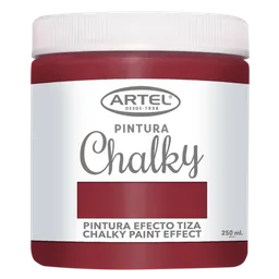 Artel Pintura Chalky Rojo Cereza