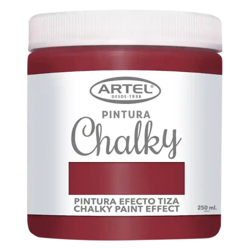 Artel Pintura Chalky Rojo Cereza