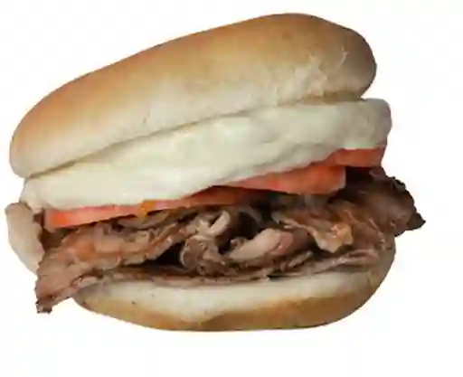 Churrasco Tomate Porción Papas Fritas