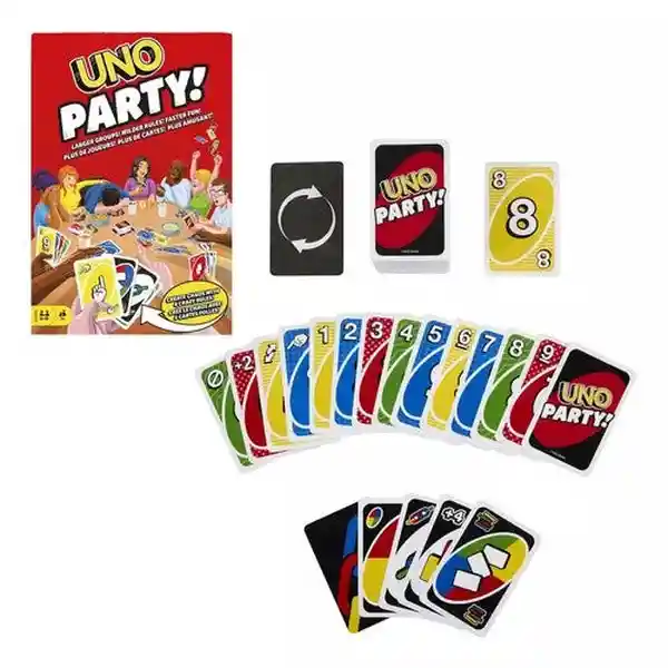 Uno Juego de Cartas Party - HMY49