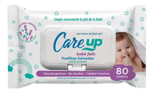 Care Up Toalla Húmeda de Bebé Con Tapa