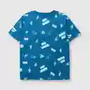 Polera Skate de Niño Marine Talla 6A Colloky