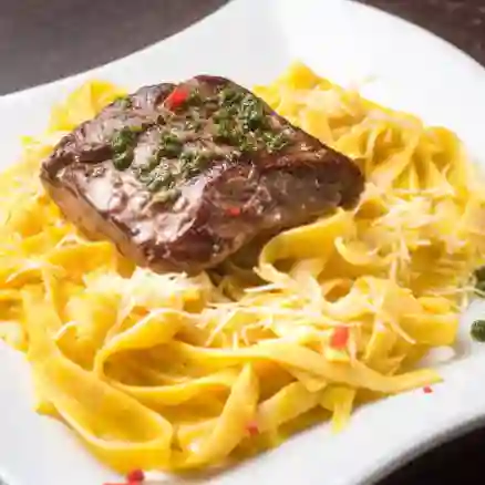 Tallarines en Salsa Huancaína