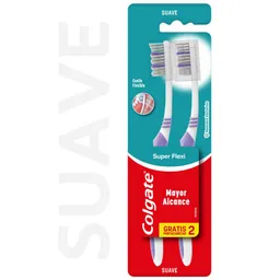 Cepillo de Dientes Colgate Super Flexi 2 Und