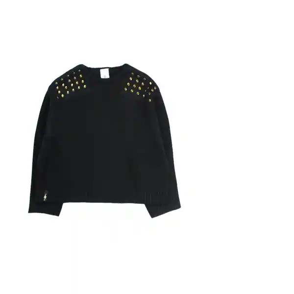 Saco Sweater Liberty 288 Negro 4 Años Ficcus