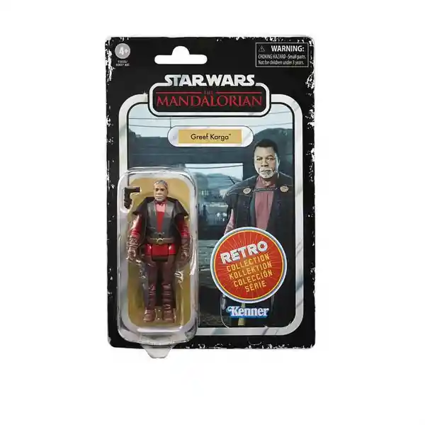 Star Wars Figura de Colección Retro Man Greef Karga