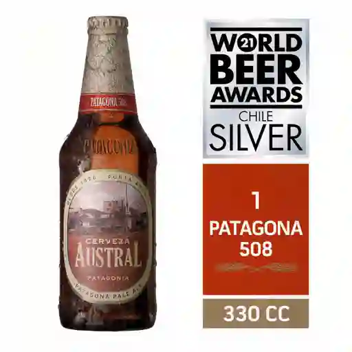 2 x Cerveza Pale Ale Austral 330 cc Botella