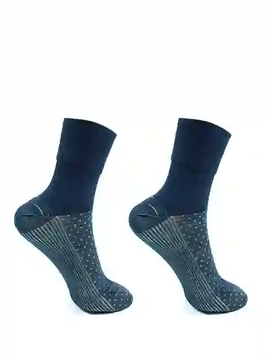 Monarch Pack Calcetines Puño Suave Azul Talla L