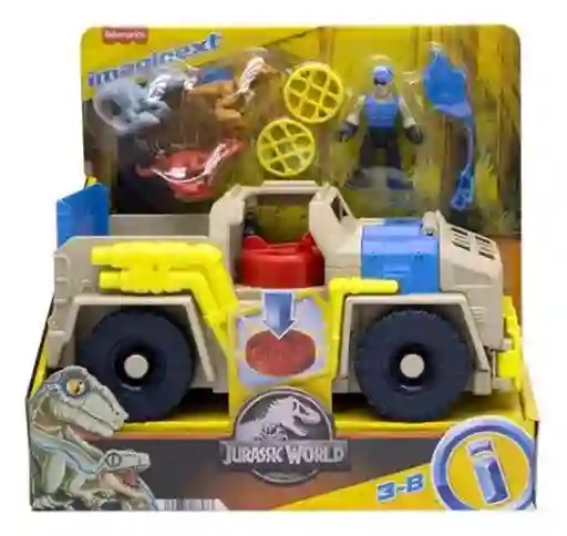 Imaginext Vehículo de Juguete Rastreadora de Dinosaurio - HRK69