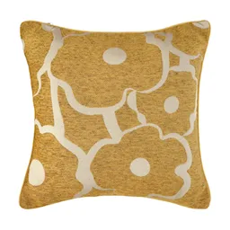 Cojín de Tapiz Amarillo 45 x 45 cm