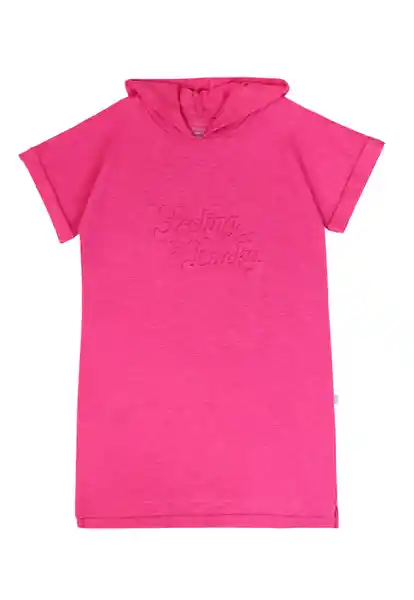 Vestido Junior Capuchón Day to Day Niña Fucsia Talla 10 787