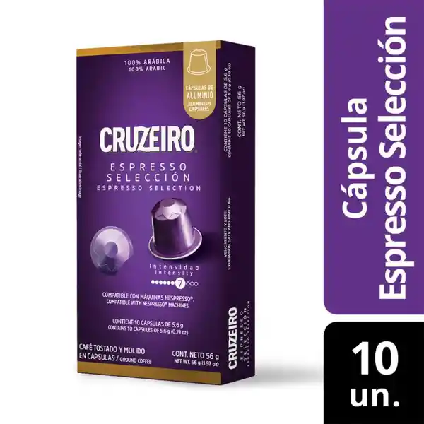 Cruzeiro Café en Cápsula Espresso Selección