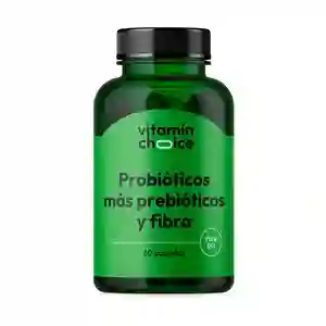 Vitamin Choice Multivitaminico Probióticos + Prebióticos y Fibra