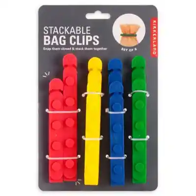 Kikkerland Clips Para Bolsas Apilables BC41