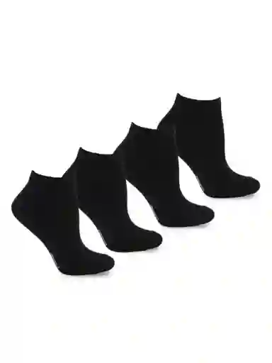 Monarch Pack Calcetines Bamboo Liso Negro
