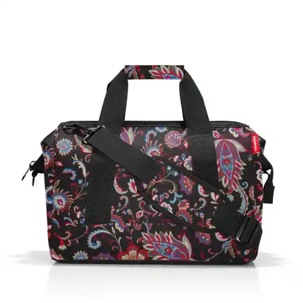 Bolso de Viaje Allrounder Paisley M Negro Reisenthel