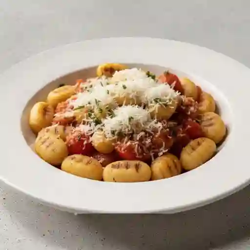 Ñoquis con salsa pomodoro