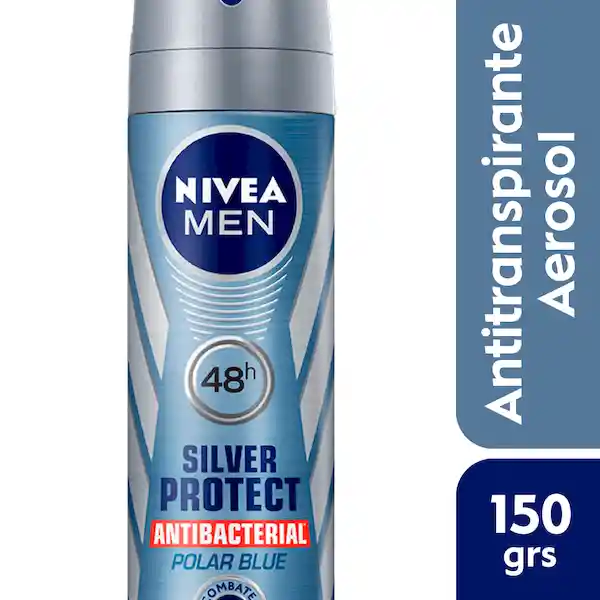 Nivea Men Desodorante Spray Silver Protect Polar Blue