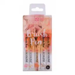 Ecoline Set Brushpen Tonos Beige Rosa