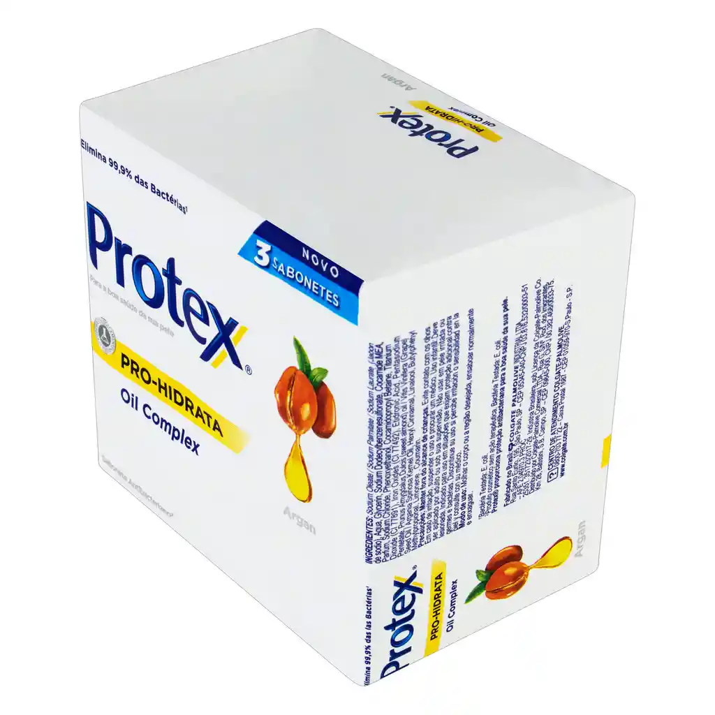 Protex Pack Jabon En Barra Pro Hidrata 3X85G