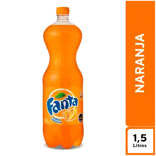 Fanta naranja 1.5 l