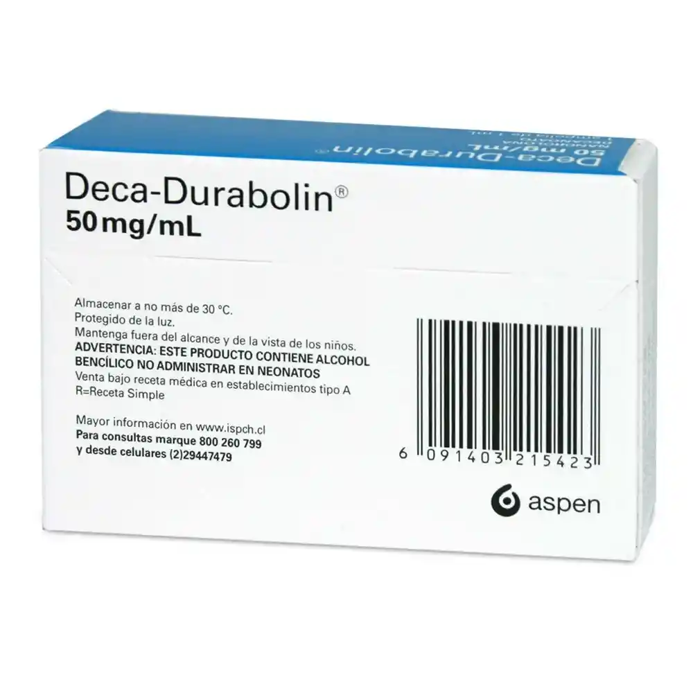 Deca Durabolin 50 mg/mL x 1 mL Solucion Oleosa Inyectable