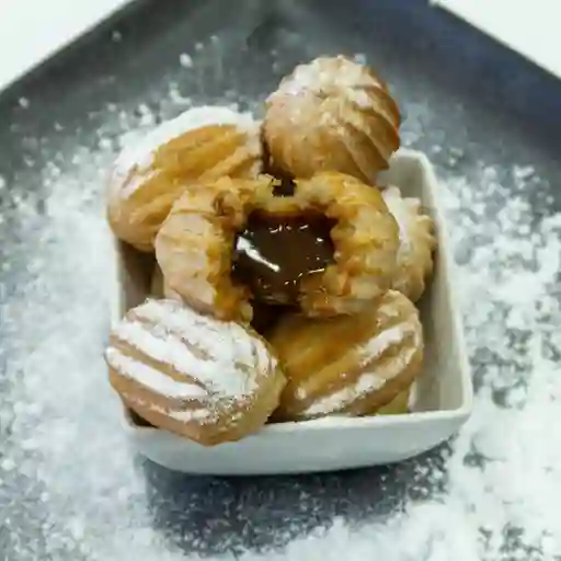 Mini churros rellenos