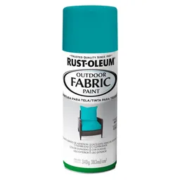Rust Oleum Pintura Fabric Para Tela en Aerosol Turquesa Mate