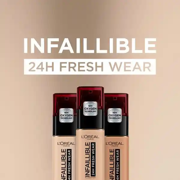 Loreal Paris Base Base Infallible 24H Fresh Wear 300 Amber