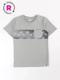 Cloudbreak Polera Manga Corta Basbol Verde Claro V26 16