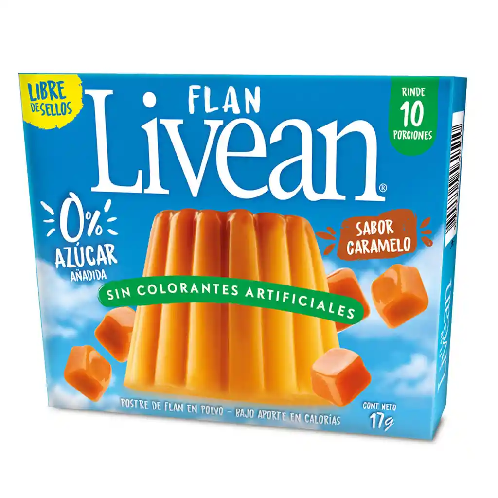 Livean Flan Caramelo