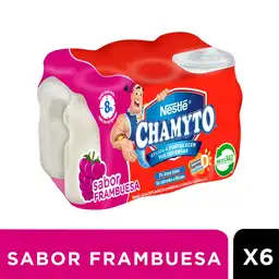 Chamyto Bebida Láctea Sabor a Frambuesa X 6 Unidades
