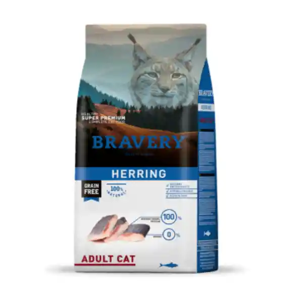 Bravery Alimento Para Gato Herring